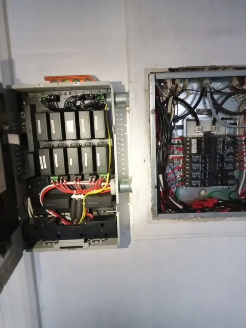Electrical panel upgrade completed for Commercial Electrician Services in Struthers